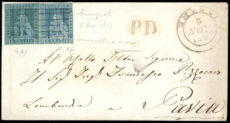 EMPOLI, griglia a penna - 2 crazie ... 