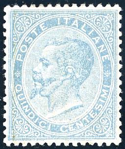 1863 - 15 cent. De La Rue (L18), ... 