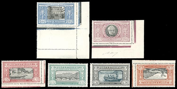 1923 - Manzoni, serie completa ... 