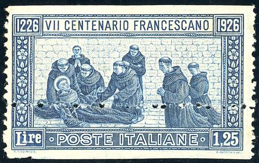1926 - 1,25 lire San Francesco, ... 