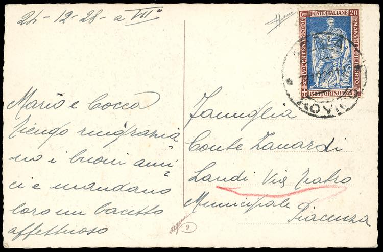 1928 - 20 cent. Emanuele ... 