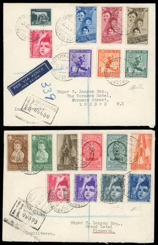 1937 - Colonie Estive, serie ... 