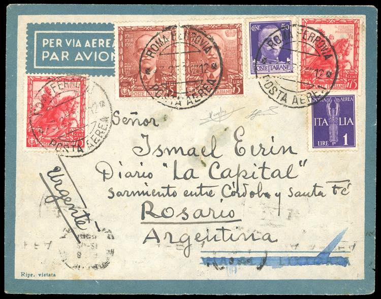 1939 - 5 lire e 75 cent. Impero, ... 