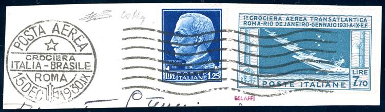 1930 - 7,70 lire Crociera Balbo, ... 