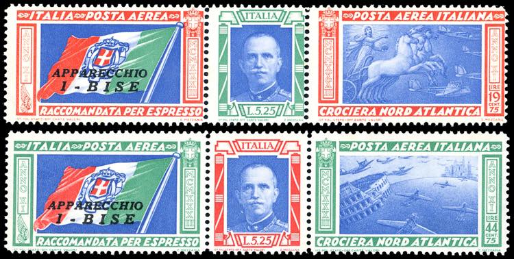 1933 - Trittici I-BISE (51C/52C), ... 