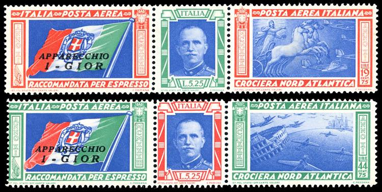 1933 - Trittici I-GIOR (51G/52G), ... 