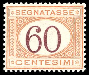 1924 - 60 cent. arancio e bruno ... 