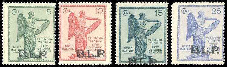 1922 - Vittoria, soprastampati ... 