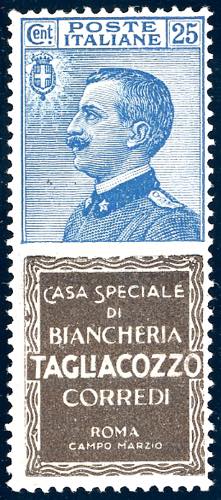 1924 - 25 cent. Tagliacozzo (8), ... 