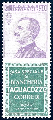 1924 - 50 cent. Tagliacozzo (17), ... 