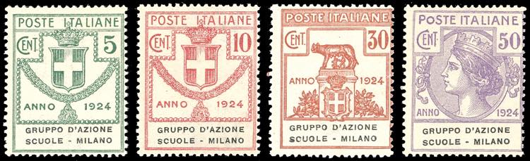 GRUPPO DAZIONE SCUOLE-MILANO 1924 ... 