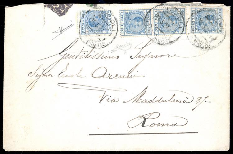 1921 - 10 cent. marca da bollo ... 