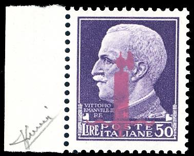 1944 - 50 lire soprastampato ... 