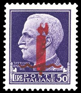 1944 - 50 lire soprastampato ... 