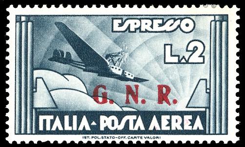 1943 - 2 lire ardesia ... 