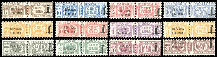 1944 - Soprastampati, serie ... 