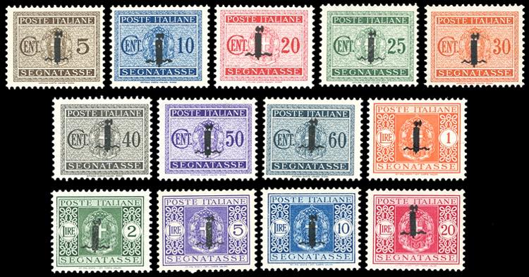 1944 - Soprastampati fascetto, ... 