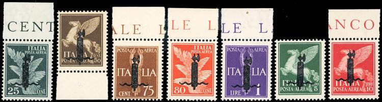 POSTA AEREA 1944 - Soprastampati ... 