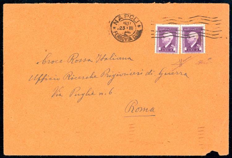 1946 - 2 lire marca da bollo con ... 