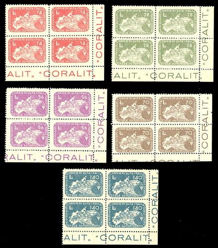 1945 - Ciclista, serie completa ... 