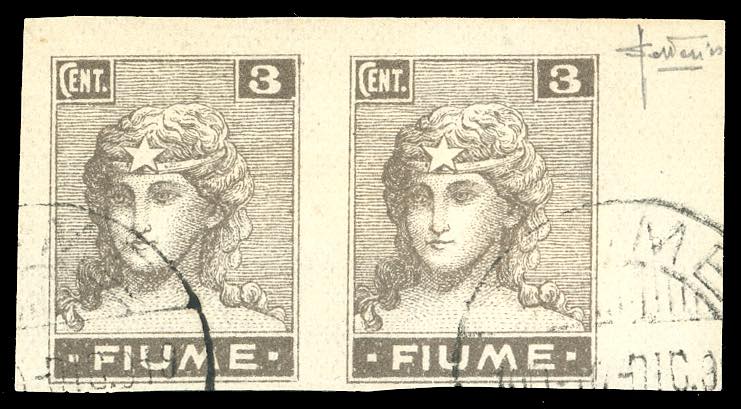 1919 - 3 cent. Allegorie e Vedute, ... 