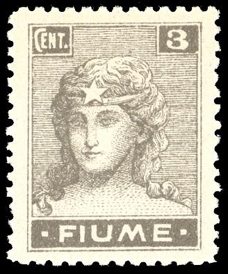 1919 - 3 cent. Allegorie e Vedute, ... 