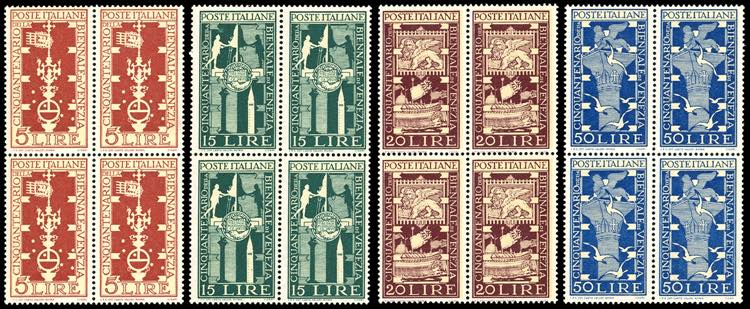 1949 - Biennale di Venezia, serie ... 