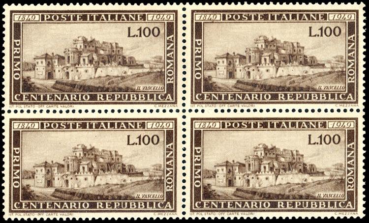 1949 - 100 lire Romana (600), ... 