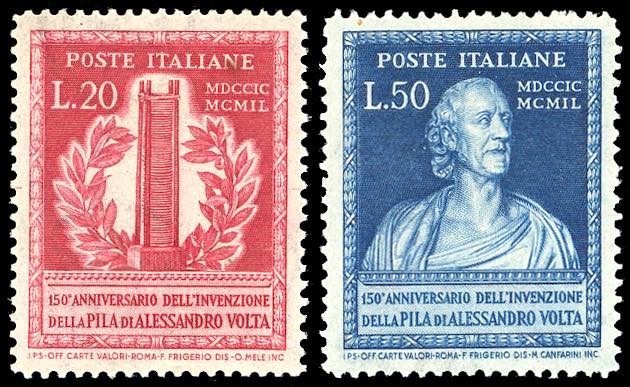 1949 - 20 lire e 50 lire Volta, ... 