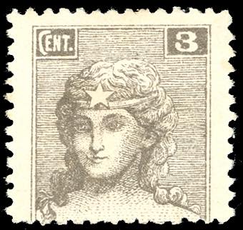 1919 - 3 cent. Allegorie e Vedute, ... 