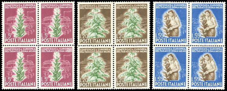 1950 - Tabacco, serie completa ... 