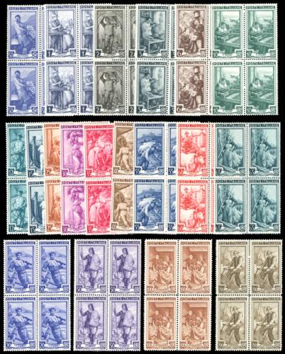 1950 - Lavoro filigrana ruota, ... 