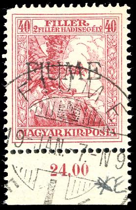 1918 - 40 + 2 f. Beneficenza, ... 