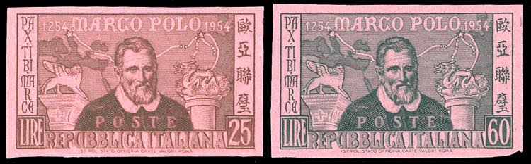 1954 - 25 lire e 60 lire Marco ... 