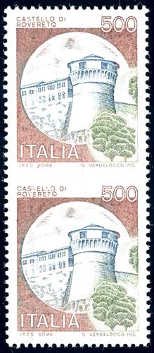 1980 - 500 lire Castelli (1522), ... 