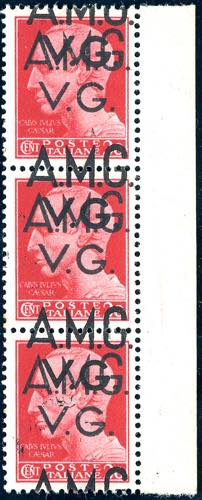 1945 - 20 cent. (4), doppia ... 