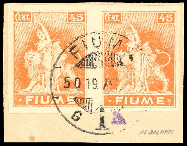 1919 - 45 cent. Allegorie e ... 