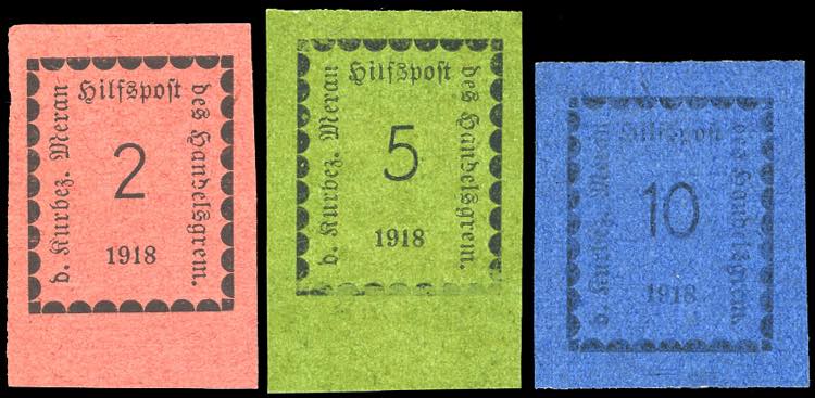 MERANO 1918 - Prima emissione, ... 