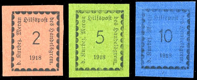 MERANO 1818 - I emissione, serie ... 