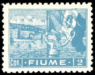 1919 - 2 cor. Allegorie e Vedute, ... 