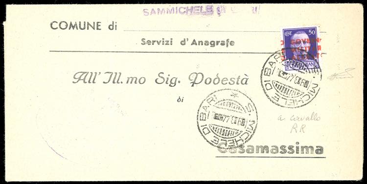 AMGOT OCCUPAZIONE ANGLO-AMERICANA ... 