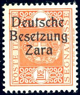 OCCUPAZIONE TEDESCA ZARA ... 