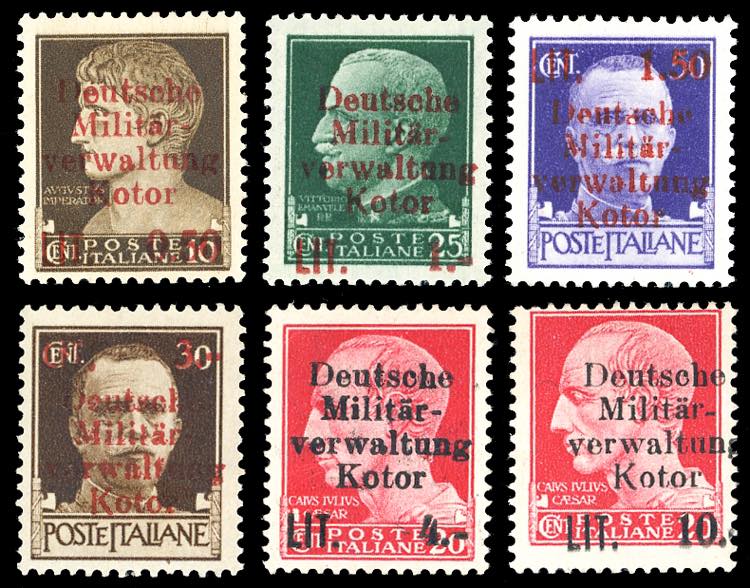 OCCUPAZIONE TEDESCA CATTARO 1944 - ... 