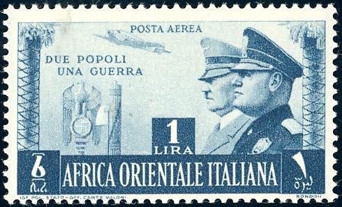 POSTA AEREA 1941 - 1 lira ... 
