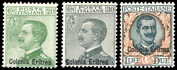 1925 - Soprastampati Colonia ... 