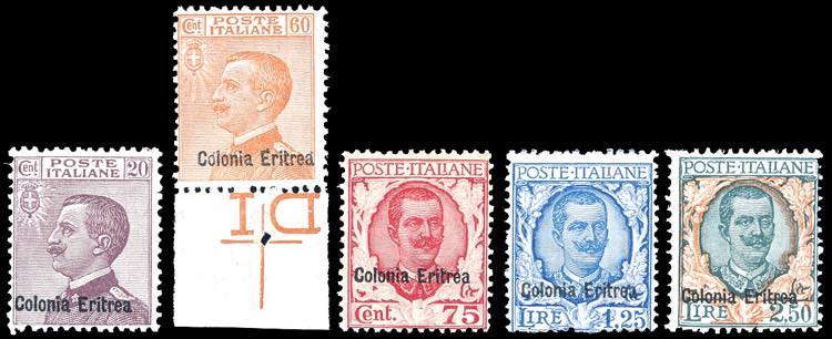 1928/29 - Soprastampati, serie ... 