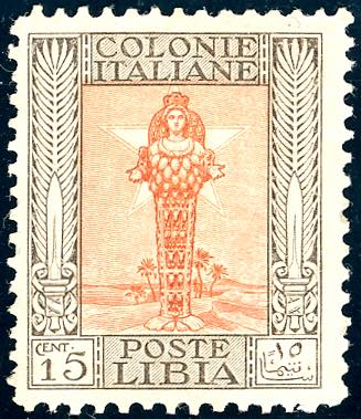 1926 - 15 cent. dent. 11, senza ... 