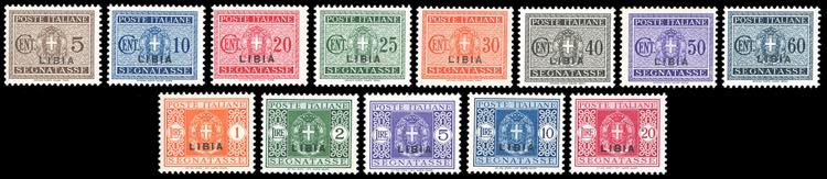 SEGNATASSE 1934 - Soprastampati, ... 