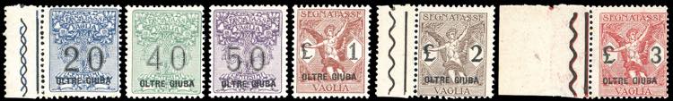 SEGNATASSE PER VAGLIA 1925 - Serie ... 