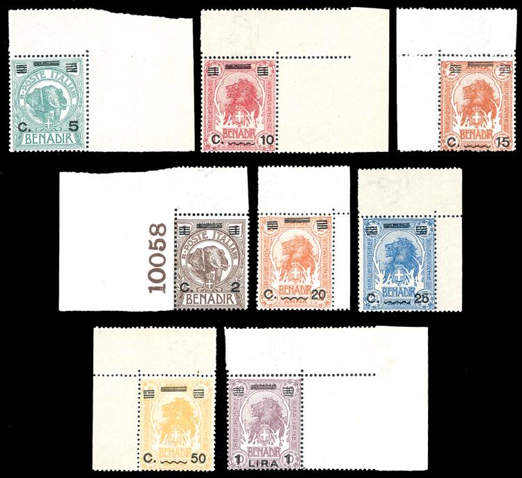 1926 - Soprastampati, serie ... 